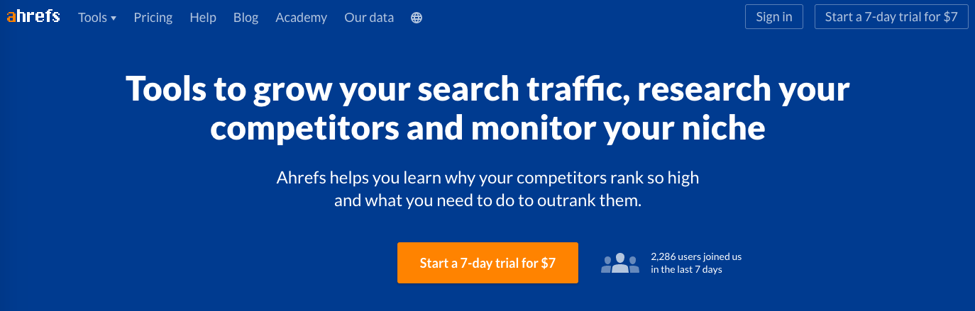 Tools to grow your search traffic